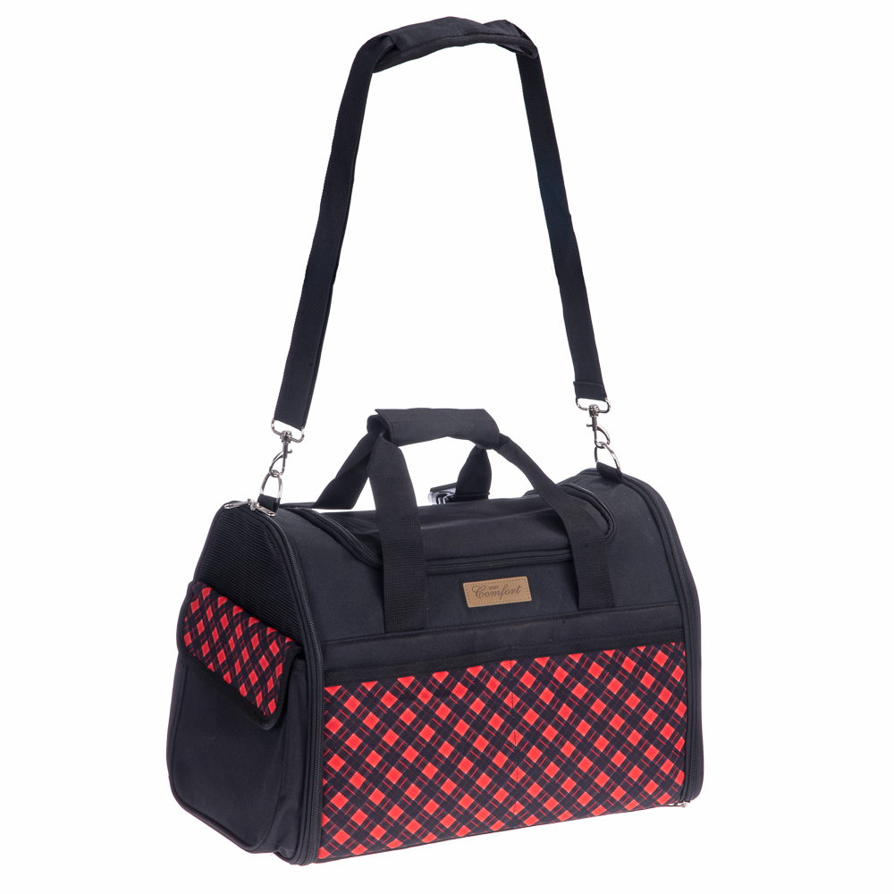 Tragetasche Karo - L 43 x B 28 x H 30 cm Tragetasche Karo - L 43 x B 28 x H 30 cm von zooplus Exclusive
