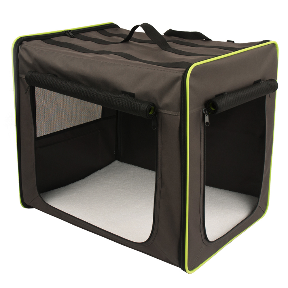 Transporthütte First Class Basic + Fleecedecke Pawty - B 38 x T 53,5 x H 46 cm (Größe S) Transporthütte First Class Basic + Fleecedecke Pawty - B 38 x T 53,5 x H 46 cm (Größe S) von zooplus Exclusive