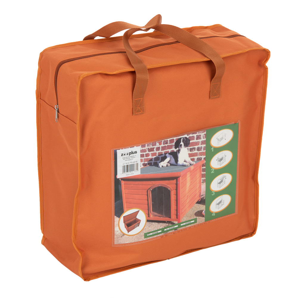 Trixie Hundehütte Classic: Natura Flachdach-Hütte - Isolierung für Größe S-M: B 75 x T 48 x H 43 cm Trixie Hundehütte Classic: Natura Flachdach-Hütte - Isolierung für Größe S-M: B 75 x T 48 x H 43 cm von zooplus Exclusive