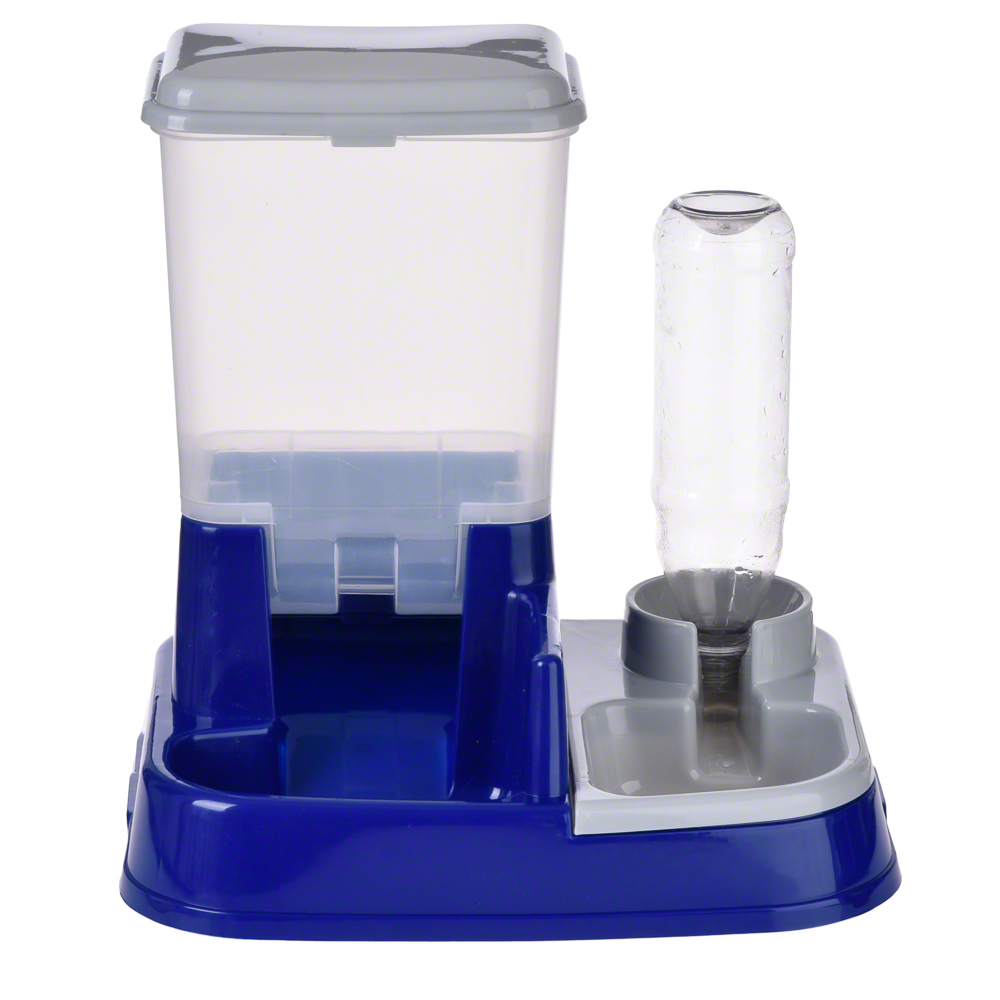 Wasser- und Futterautomat 2in1 - 5,0 l Trockenfutter + Wasserspeicher von zooplus Exclusive