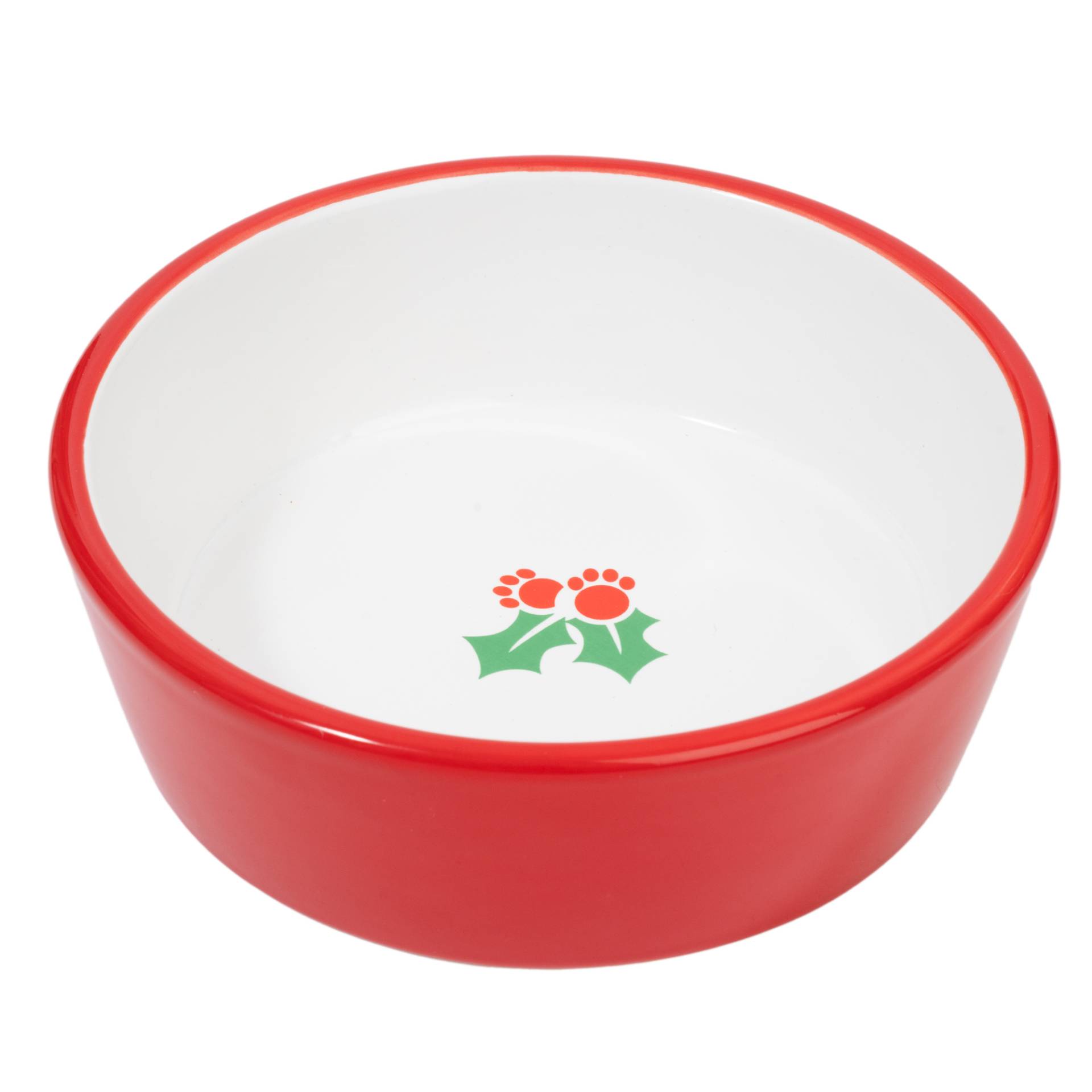 zooplus Exclusive Hundenapf X-mas, rot / weiß - 500 ml, Ø 15 cm von zooplus Exclusive