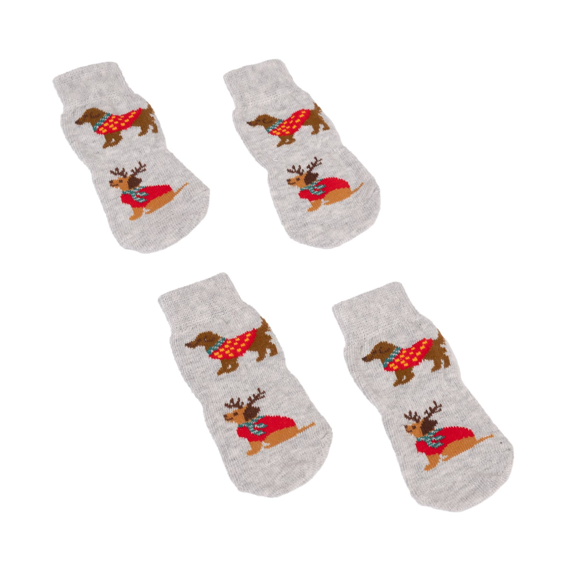 zooplus Exclusive Pet & Parent Weihnachtliche Socken - für Hunde (Einheitsgröße) von zooplus Exclusive