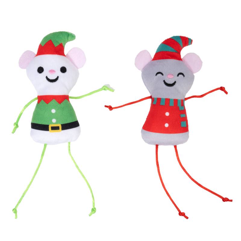 zooplus exklusive Weihnachtsmäuse - 2er-Pack zooplus exklusive Weihnachtsmäuse - 2er-Pack von zooplus Exclusive