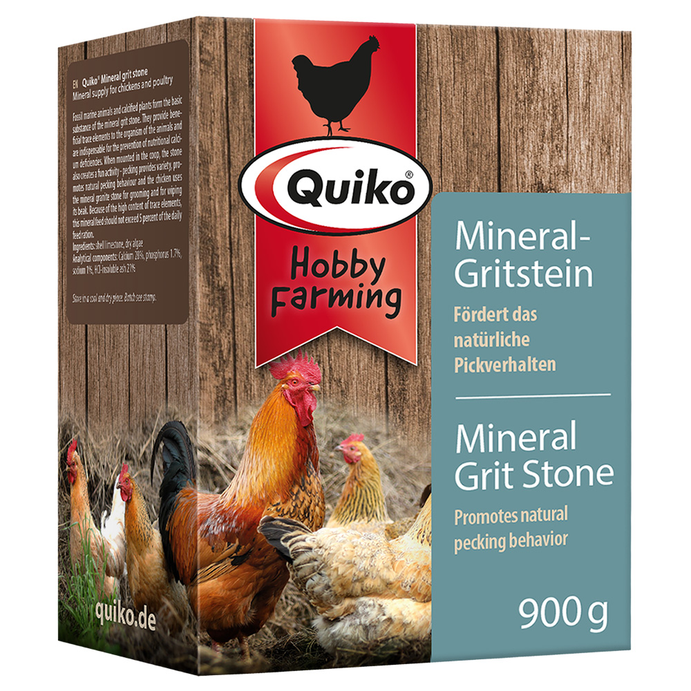 Quiko Hobby Farming Mineralgritstein - 900 g von zooplus