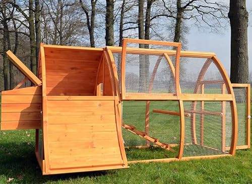 zooprinz Design Hühnerstall - aus massivem Vollholz und stabilem Draht - Hühner-stall mit Nistkasten schnell zu reinigen - witterungsbeständig Dank hochwertiger Lasur - Hühnerstall zooprinz Design Hühnerstall - aus massivem Vollholz und stabilem Draht - Hühner-stall mit Nistkasten schnell zu reinigen - witterungsbeständig Dank hochwertiger Lasur - Hühnerstall von zooprinz