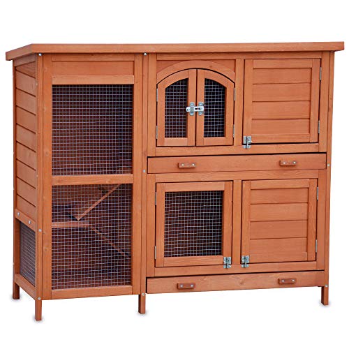 zooprinz brandneuer Hasenstall Krümmel - ideal für draußen, auch im Winter für Deine Lieblinge perfekt - Besonders einfach und schnell zu reinigen - Kleintierstall zooprinz brandneuer Hasenstall Krümmel - ideal für draußen, auch im Winter für Deine Lieblinge perfekt - Besonders einfach und schnell zu reinigen - Kleintierstall von zooprinz