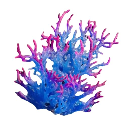 zuousxbs Künstliche Wasserpflanze Aquarium Pflanze Terrarium Fischtanks Ornamente Dekorationen Pflanze Zum Dekorieren Von Fischtanks Künstliche Korallendekorationen von zuousxbs