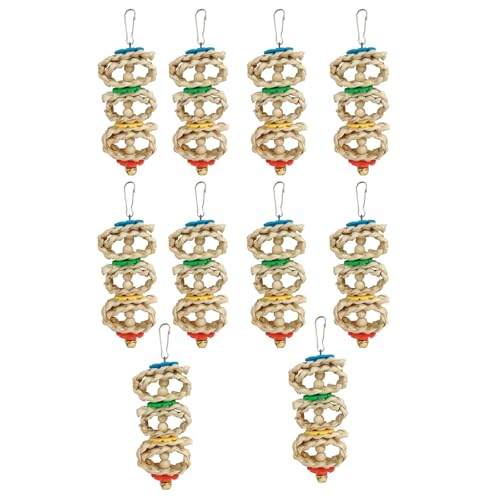 zuousxbs Papageien Anreicherungsspielzeug Holzblock Kauspielzeug Für Käfigbeißen Sicheres Holzperlenspielzeug Zum Kauen Käfigspielzeug zuousxbs Papageien Anreicherungsspielzeug Holzblock Kauspielzeug Für Käfigbeißen Sicheres Holzperlenspielzeug Zum Kauen Käfigspielzeug von zuousxbs