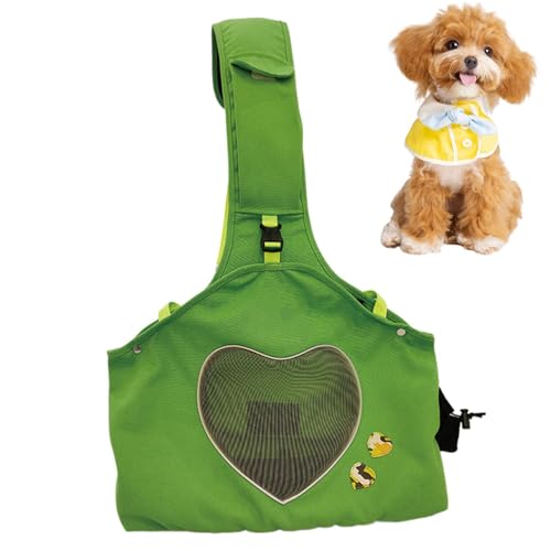 Cat Carrier, Puppy Travel Sling Bag with Shoulder Straps and Carrying Handles, Breathable Pet Travel Bag for Long Distance Trips, Comfortable and Secure for Small Pets von zwxqe