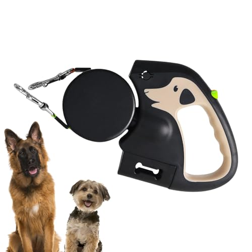 Dog Lead with Light, 3 Meters Retractable Pet Lead, Wear-Resistant Dog Lead, Portable Dog Cord for Walking, Retractable Dog with Light, Dog Walking Lead for Park, Dog Lead for Jogging Dog Lead with Light, 3 Meters Retractable Pet Lead, Wear-Resistant Dog Lead, Portable Dog Cord for Walking, Retractable Dog with Light, Dog Walking Lead for Park, Dog Lead for Jogging von zwxqe