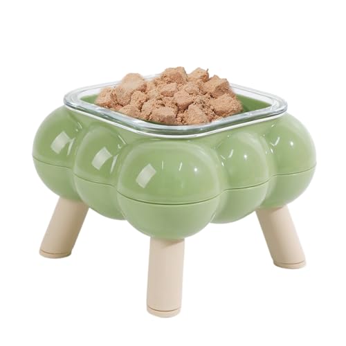 Erhöhter Katzennapf, erhöhter Futternapf, hoher Bein-Wasser-Futterspender, Anti-Schwarz- -Design, ideal für die tägliche Fütterung, Zuhause, Reisen, Wohnung, Boden, Trinken, im Freien, 350 g Erhöhter Katzennapf, erhöhter Futternapf, hoher Bein-Wasser-Futterspender, Anti-Schwarz- -Design, ideal für die tägliche Fütterung, Zuhause, Reisen, Wohnung, Boden, Trinken, im Freien, 350 g von zwxqe