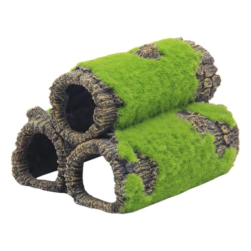 Fish Hide, Aquarium Hide, Moss Cave Decoration, Spacious Removable Realistic Shelter, Multi-Functional Breeding & Resting Spots, Ideal for Shrimp Betta Saltwater Freshwater Habitat Fish Hide, Aquarium Hide, Moss Cave Decoration, Spacious Removable Realistic Shelter, Multi-Functional Breeding & Resting Spots, Ideal for Shrimp Betta Saltwater Freshwater Habitat von zwxqe