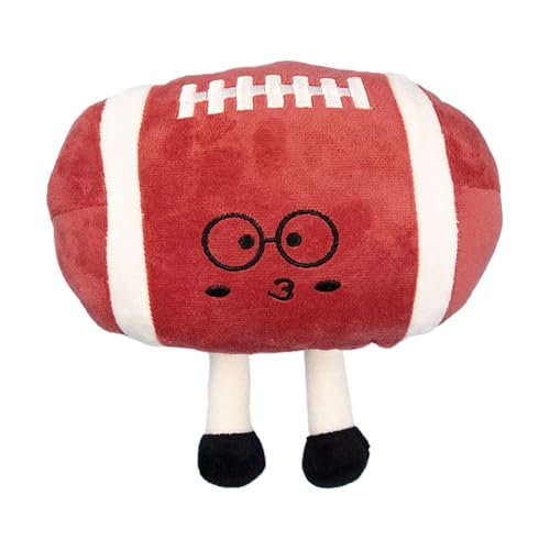 Football Für Hunde - Quietschendes Fußball Hundespielzeug,Für Interaktive Spiele Weicher Knisterstoff Für Zerrspiel Für Welpen Katzen Und Zuhause,Für Zuhause Thanksgiving Weihnachten von zwxqe