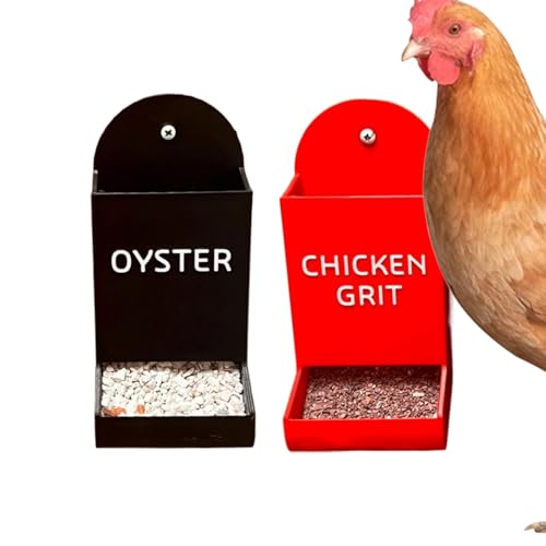 Futterspender für Hühnerkreis, Enten-Futtertrog, Hühnerfutterspender für den Außenbereich, Hof, Geflügel, Enten-Futtertrog von zwxqe