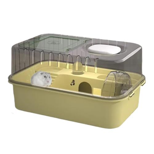 Hamsterkäfig Acryl Transparent Groß Hamsterbox Leicht zu Reinigen Meerschweinchen Igel Käfig Tragbares Haus für Zwerghamster Mäuse Rennmäuse und Geräumiger Lebensraum Hamsterkäfig Acryl Transparent Groß Hamsterbox Leicht zu Reinigen Meerschweinchen Igel Käfig Tragbares Haus für Zwerghamster Mäuse Rennmäuse und Geräumiger Lebensraum von zwxqe