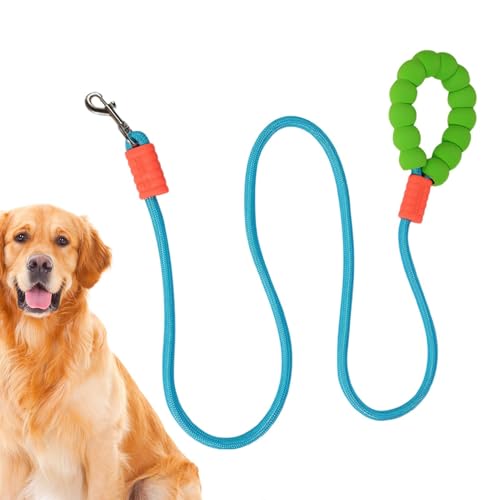 Hundeseil, Welpen-Spaziergangsleine für mittelgroße und große Hunde, Haustier-Training, Polyester-gewebtes Nylon, strapazierfähig, Traktion, Spaziergänge für drinnen und draußen Hundeseil, Welpen-Spaziergangsleine für mittelgroße und große Hunde, Haustier-Training, Polyester-gewebtes Nylon, strapazierfähig, Traktion, Spaziergänge für drinnen und draußen von zwxqe