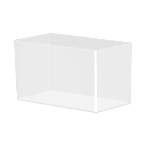 Mini Fish Tank, Tiny Frameless Fish Bowl, Extra Clear Terrarium, Crab and Spider Habitat, Versatile Temporary Space for Nature Lovers Home Décor 411.70 Inch von zwxqe