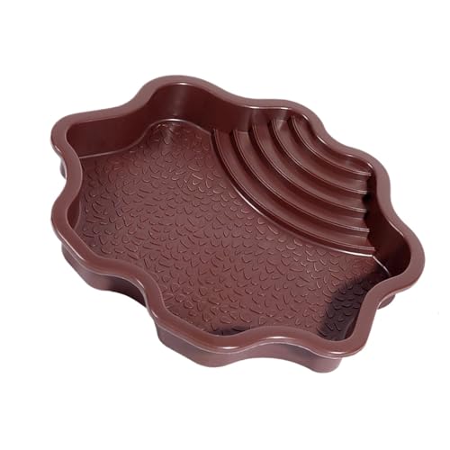 Reptile Bathing Pool with Ladder, Multi Functional Tortoise Bathtub and Feeding Dish, Decorative Aquarium Ornament for Gecko, Snake, Bearded Dragon, Lizard, and Small Reptiles Reptile Bathing Pool with Ladder, Multi Functional Tortoise Bathtub and Feeding Dish, Decorative Aquarium Ornament for Gecko, Snake, Bearded Dragon, Lizard, and Small Reptiles von zwxqe