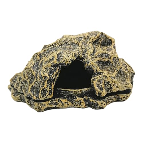 Schildkrötenhöhle | Reptilienhöhle Aquarium Unterschlupf Für Schlangen - Kleine Aquarium Zubehör Landschaftsbereich Terrarium Deko für Innenterrarien Schildkrötenhöhle | Reptilienhöhle Aquarium Unterschlupf Für Schlangen - Kleine Aquarium Zubehör Landschaftsbereich Terrarium Deko für Innenterrarien von zwxqe