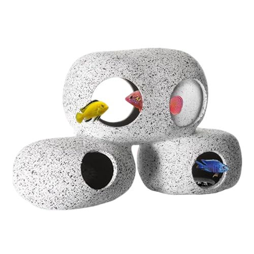 Shrimp Hides Aquarium, Porous Breeding Cave, Stable Fish Shelter, Small Decor, 6.5x3.94x2.95 inches Natural Decoration for Resting and Breeding in Betta Tanks Shrimp Hides Aquarium, Porous Breeding Cave, Stable Fish Shelter, Small Decor, 6.5x3.94x2.95 inches Natural Decoration for Resting and Breeding in Betta Tanks von zwxqe