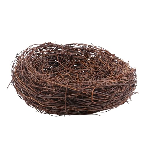 Vogelnest Dekoration, Vogelnest Ornament für Zuhause, Vogelnest für Fenster Display, Handwerk Vogelnest für Ostern, Gefälschte Vögel Nest für, Home Vogelnest, Ostern Vogelnest Ornament von zwxqe