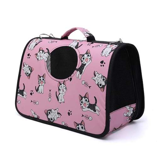 Wasserdichte Katzentragetasche, leichte Katzentransporttasche, modische Katzen-Reisetasche, Oxford-Tuch-Tragetasche, atmungsaktive Haustier-Reisebedarf, modische Seesäcke für Zuhause, Reisen, Outdoor Wasserdichte Katzentragetasche, leichte Katzentransporttasche, modische Katzen-Reisetasche, Oxford-Tuch-Tragetasche, atmungsaktive Haustier-Reisebedarf, modische Seesäcke für Zuhause, Reisen, Outdoor von zwxqe