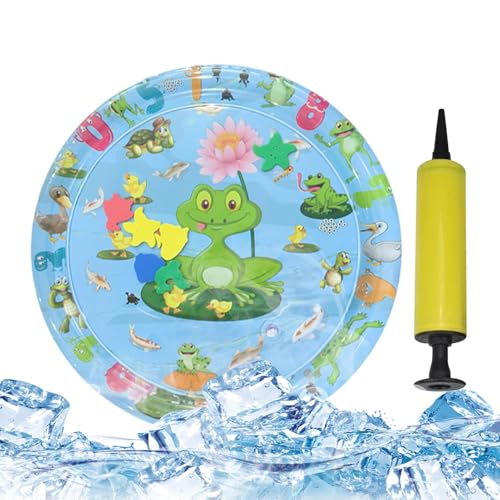 zwxqe Cat Water Mat, Cat Toy with Animal Design, Cooling Artifact, Thickened Inflatable Pad, Water Play for Dogs, 25.59x21.65 Inches Enrichment Activity for Cats and Pets zwxqe Cat Water Mat, Cat Toy with Animal Design, Cooling Artifact, Thickened Inflatable Pad, Water Play for Dogs, 25.59x21.65 Inches Enrichment Activity for Cats and Pets von zwxqe