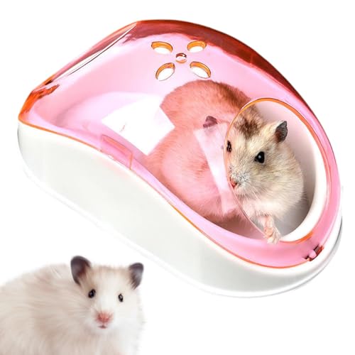 zwxqe Chinchilla Badehaus, staubdicht, klar, sichtbar, Hamstertoilette, tragbare Badewanne, groß, multifunktional, Hamster-Badezimmer für Chinchilla-Staubbad zwxqe Chinchilla Badehaus, staubdicht, klar, sichtbar, Hamstertoilette, tragbare Badewanne, groß, multifunktional, Hamster-Badezimmer für Chinchilla-Staubbad von zwxqe
