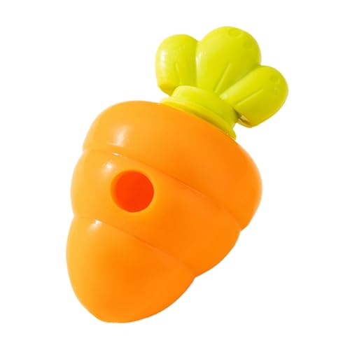 zwxqe Dog Chew Toy, Treat Dispensing Pet Toy, 4.72x2.91 Inches Interactive Carrot Shape, Fun Training Tool for Teething Chewing Fetching Exercise Indoor Entertainment Playtime zwxqe Dog Chew Toy, Treat Dispensing Pet Toy, 4.72x2.91 Inches Interactive Carrot Shape, Fun Training Tool for Teething Chewing Fetching Exercise Indoor Entertainment Playtime von zwxqe