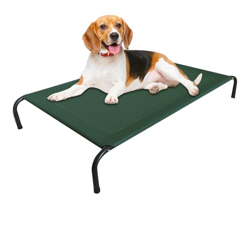 zwxqe Elevated Dog Bed, Washable Raised Pet Hammock, Breathable Mesh Mat with Removable Frame, Ideal for Indoor Camping Travel Car Patio Comfort for Senior Puppy Cat zwxqe Elevated Dog Bed, Washable Raised Pet Hammock, Breathable Mesh Mat with Removable Frame, Ideal for Indoor Camping Travel Car Patio Comfort for Senior Puppy Cat von zwxqe