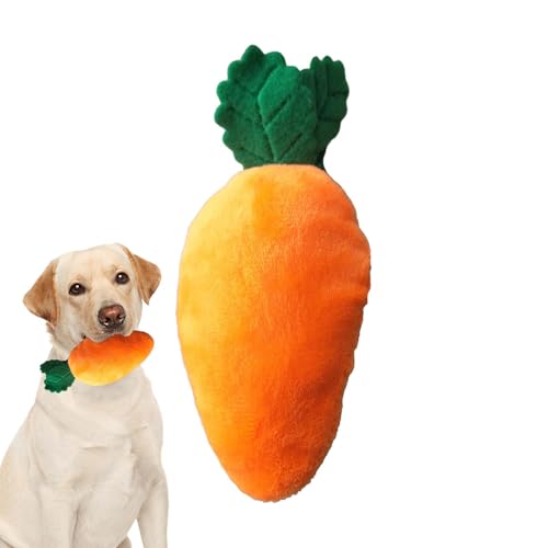 zwxqe Haustier Karotte Spielzeug, Welpen Kauspielzeug, Hund Plüsch Quietschendes Kauspielzeug, Karotte Interaktives Hundespielzeug, Hundespielzeug Für Training Und Reinigung, Karotte Interaktives zwxqe Haustier Karotte Spielzeug, Welpen Kauspielzeug, Hund Plüsch Quietschendes Kauspielzeug, Karotte Interaktives Hundespielzeug, Hundespielzeug Für Training Und Reinigung, Karotte Interaktives von zwxqe