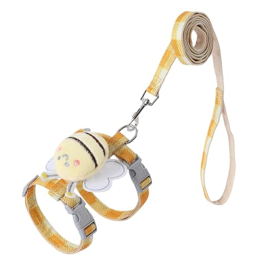 Haustiergeschirr-Set, Haustier-Gurt-Set, reflektierende Materialien, Outdoor-Trainingswerkzeug für Reisen, Ausgehen, Picknick, Camping Haustiergeschirr-Set, Haustier-Gurt-Set, reflektierende Materialien, Outdoor-Trainingswerkzeug für Reisen, Ausgehen, Picknick, Camping von zwxqe