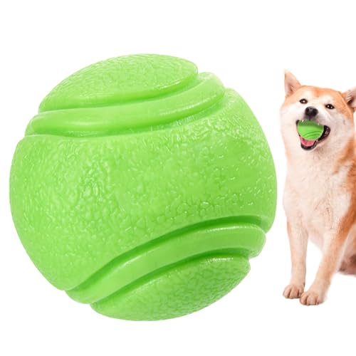 zwxqe Hüpfender Hundeball, Wasserspielzeug für Hunde, Kauspielzeug, interaktives Hundespielzeug, schwimmender Hundeball, Wasserspielzeug, Apportierball für kleine, mittelgroße Hunde von zwxqe