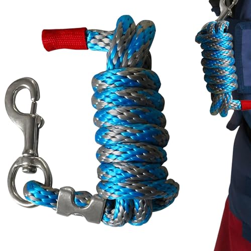 Hundeleine für Hunde, geflochtene Hundeleine, Leinen, Haken aus Legierung, Robustes Zugseil für Nutztiere, Esel, große Hunde, Ponys Hundeleine für Hunde, geflochtene Hundeleine, Leinen, Haken aus Legierung, Robustes Zugseil für Nutztiere, Esel, große Hunde, Ponys von zwxqe