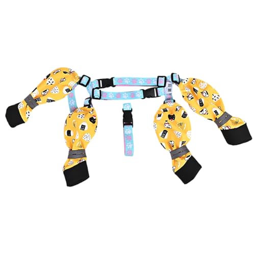 Hundeschuhe – Schutzschuhe, Pfoten-Leggings, weiche Hundehose, Pfotenschutz, Hundestiefel-Leggings für kleine und große Hunde Hundeschuhe – Schutzschuhe, Pfoten-Leggings, weiche Hundehose, Pfotenschutz, Hundestiefel-Leggings für kleine und große Hunde von zwxqe