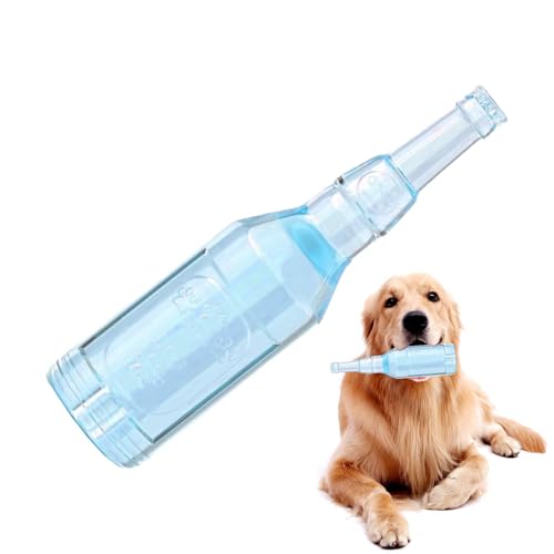 zwxqe Hundespielzeugflaschen, interaktives schwimmendes Haustierspielzeug, quietschende Zahnungsspielflaschen, Tennisbälle zum Kauen für kleine und mittelgroße Hunde, und Apportier-Trainingszubehör zwxqe Hundespielzeugflaschen, interaktives schwimmendes Haustierspielzeug, quietschende Zahnungsspielflaschen, Tennisbälle zum Kauen für kleine und mittelgroße Hunde, und Apportier-Trainingszubehör von zwxqe