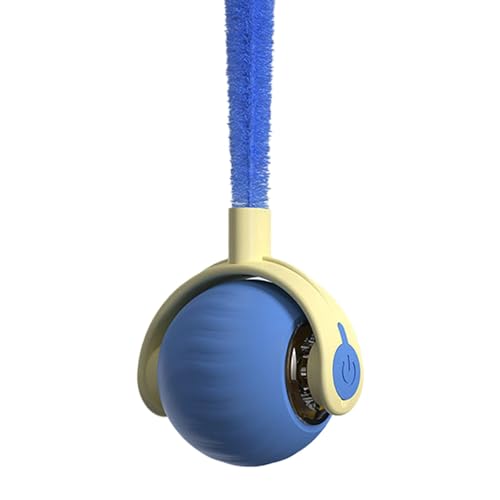 zwxqe Interactive Cat Toys Ball, Touch Activated Automatic Smart Rolling Ball, 2.36x9.84 Inches Rechargeable Pet Sphere for Dogs, Cats, Kittens, Indoor Fun, Pet Supplies zwxqe Interactive Cat Toys Ball, Touch Activated Automatic Smart Rolling Ball, 2.36x9.84 Inches Rechargeable Pet Sphere for Dogs, Cats, Kittens, Indoor Fun, Pet Supplies von zwxqe