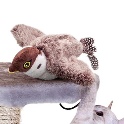 zwxqe Interactive Sparrow Toy for Cats, Rechargeable Flapping Cat Toy, Catnip Bird Toy, Indoor Cat Enrichment Toy, Cat Chirping Bird Toy, USB Charging Cat Toy, Flapping Bird Toy for Cats zwxqe Interactive Sparrow Toy for Cats, Rechargeable Flapping Cat Toy, Catnip Bird Toy, Indoor Cat Enrichment Toy, Cat Chirping Bird Toy, USB Charging Cat Toy, Flapping Bird Toy for Cats von zwxqe