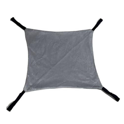 zwxqe Katzenhängematte, verstellbare weiche Katzenhängematten, Käfigzubehör, bequeme Ruheunterlage, doppelseitiges Kätzchenbett für Kätzchen, Frettchen, Welpen, Kaninchen, Kleintiere zwxqe Katzenhängematte, verstellbare weiche Katzenhängematten, Käfigzubehör, bequeme Ruheunterlage, doppelseitiges Kätzchenbett für Kätzchen, Frettchen, Welpen, Kaninchen, Kleintiere von zwxqe