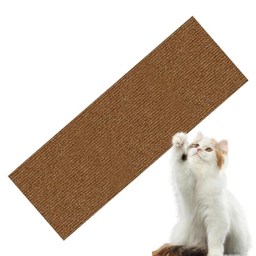 zwxqe Katzenkratzpad - Kratzbaum Katzenkratzer | Trimmbares Kratzpad, Wandmontiertes Kratzpad, Möbelschutz für Indoor-Katzen von zwxqe