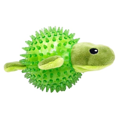 zwxqe Stacheliger Hundeball, und Igel, schwimmender Kauball, quietschendes Naturkautschuk-Spielzeug, 10,9 x 15,7 cm, aggressives Kauspielzeug für Zahnreinigung und interaktives Spielen zwxqe Stacheliger Hundeball, und Igel, schwimmender Kauball, quietschendes Naturkautschuk-Spielzeug, 10,9 x 15,7 cm, aggressives Kauspielzeug für Zahnreinigung und interaktives Spielen von zwxqe