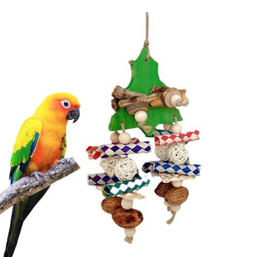 zwxqe Vogel-Kauspielzeug – Futtersuche Aktenvernichter-Spielzeug-Set – natürliches, sicheres, mehrfarbiges Zubehör für Nymphensittiche, Wellensittiche, Aktivitäten und Unterhaltung zwxqe Vogel-Kauspielzeug – Futtersuche Aktenvernichter-Spielzeug-Set – natürliches, sicheres, mehrfarbiges Zubehör für Nymphensittiche, Wellensittiche, Aktivitäten und Unterhaltung von zwxqe