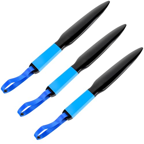 zzhxkjhky Hunde-Break-Stick für kleine, mittelgroße Hunde, 34,1 cm, Trainingswerkzeug, Kauspielzeug, Stressabbau, interaktiver Stab, Haustierbedarf für drinnen und draußen, 3 Stück (schwarz + blau) von zzhxkjhky